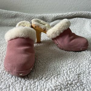 Emu Fleece Clogs